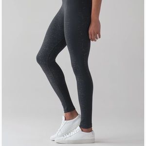 lululemon athletica Black Speckled Leggings